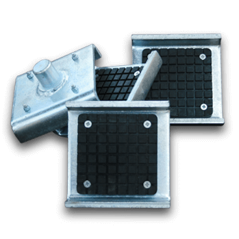 keep your vehicle frame securely in place on the bendpak two post lift arm - Frame cradle pads