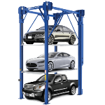 Triple Stacker Parking Lift Platforms  auto stacker parking car lift PL-14000