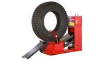 Air-powered for tire inspection tire spreader