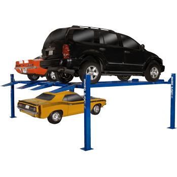 HD-9SWX double-vehicle storage four post lift